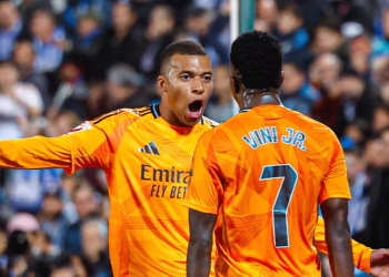 এমবাপ্পে ও ভিনি | চিত্র: এক্স