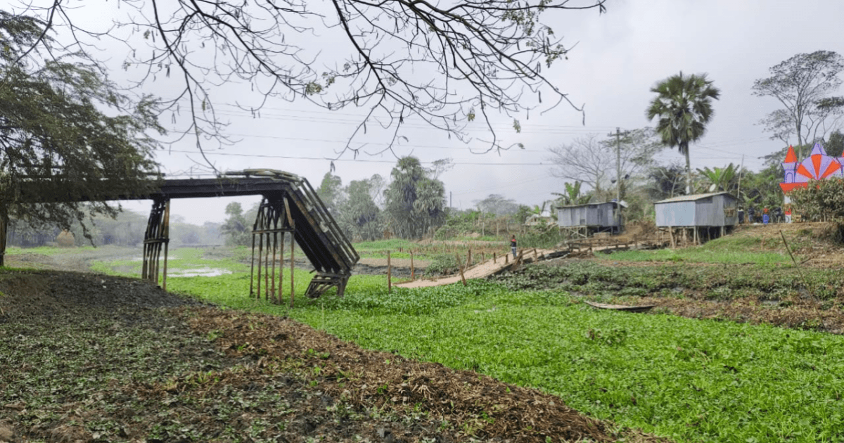 10 Bridges Collapse in Amtali 65000 People in Crisis | Spostobadi 10 Bridges Collapse in Amtali 65000 People in Crisis