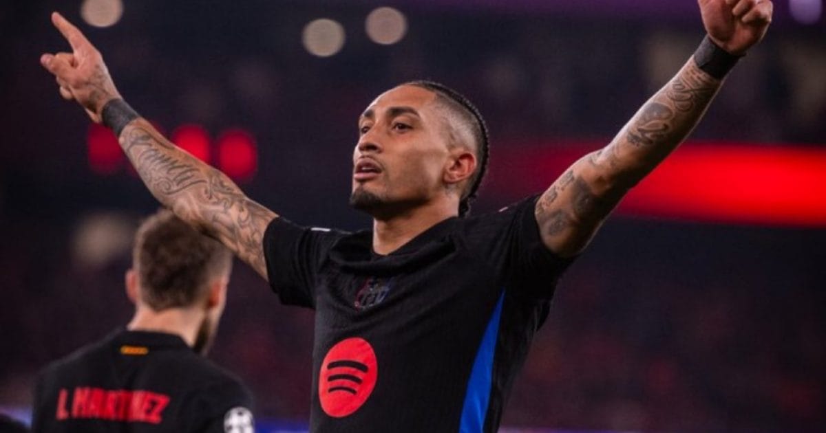 Raphinhas Lone Goal Seals Barcelonas Victory at Benfica | Spostobadi Raphinha's Lone Goal Seals Barcelona's Victory at Benfica