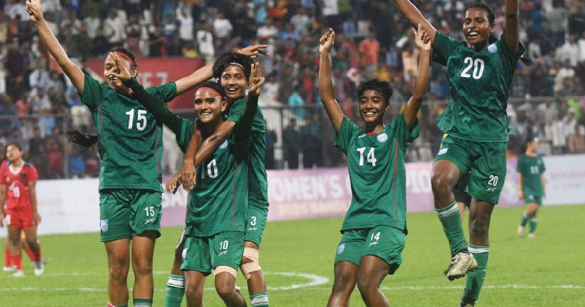 সাগরিকার ৪ গোলে অপরাজিত চ্যাম্পিয়ন বাংলাদেশ | Spostobadi Sagarika's Four Goals Seal Unbeaten Championship for Bangladesh!